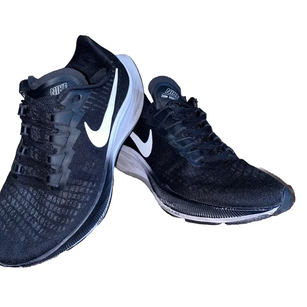 Nike Air Zoom Pegasus 37 Black White 2020 - BQ9647-002  Women's Size 6.5